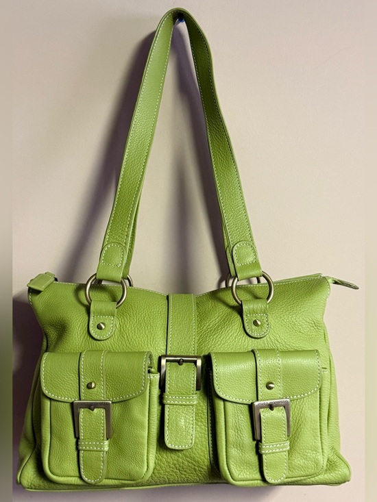 Santa Marinella Handbags - Brand New Santa Marinella Lime Green Leather Shoulder Bag
Made in Brazil